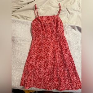 Nasty gal flowered mini dress